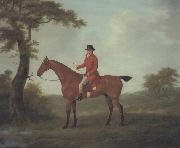 John Nost Sartorius A Huntsman in a Wooded Landscape USA oil painting artist